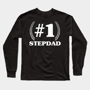 Step Father Stepdad Number One Stepdad Father'S Day Long Sleeve T-Shirt